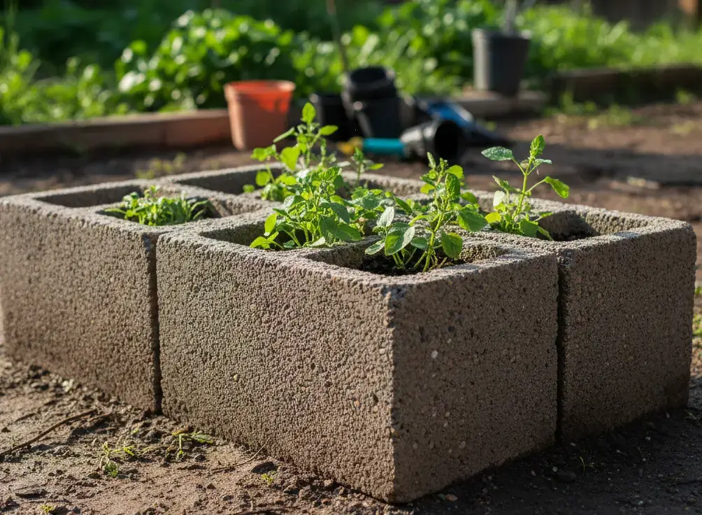 Jardinière parpaing sans fondation : comment la construire soi-même
