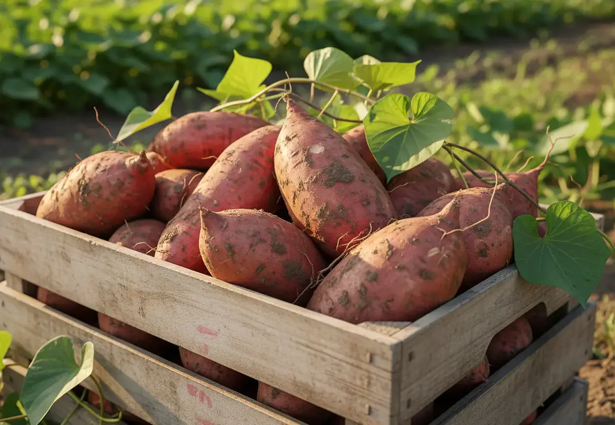 comment conserver les patates douces après la récolte