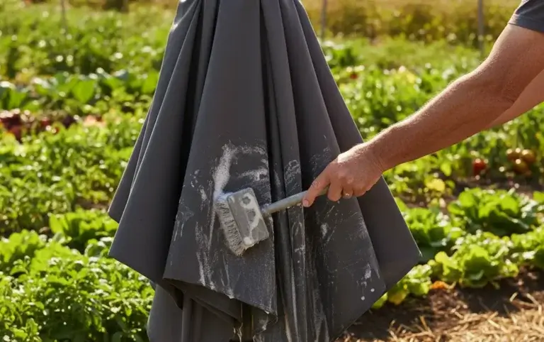 Comment nettoyer parasol déporté : guide pratique pour toile et structure